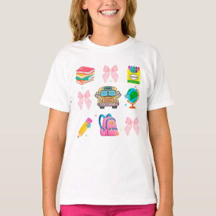 Coquette School Shirt, Terug naar school Shirten,  T-shirt