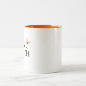 Coquette sorcière de base Halloween Mug (Centre)