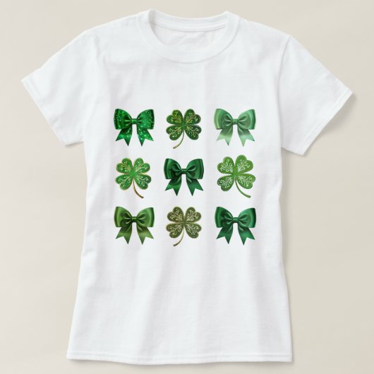 Coquette St. Patrick's Day Shirt (Design voorkant)