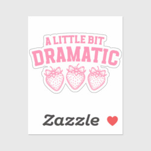 Coquette Sticker Dramatique pour Filles