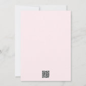 Coquette Strawberry Baby Shower Invitation (Dos)