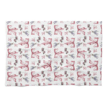 Coquette strik en bloemenprint - Zacht roze