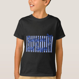 Coquette strik iced koffie en zonneschijn dag elke t-shirt
