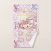 Coquette Tea Time – Pastel Ribbon  Handdoek (Handdoek)