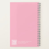 Coquette Teddy Bear Notebook Notitieboek (Achterkant)