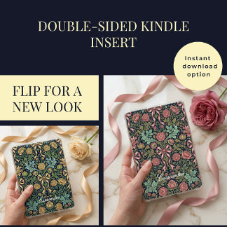 Coquette Vintage Bloemend Kindlehouder 2-zijdige k Kaart