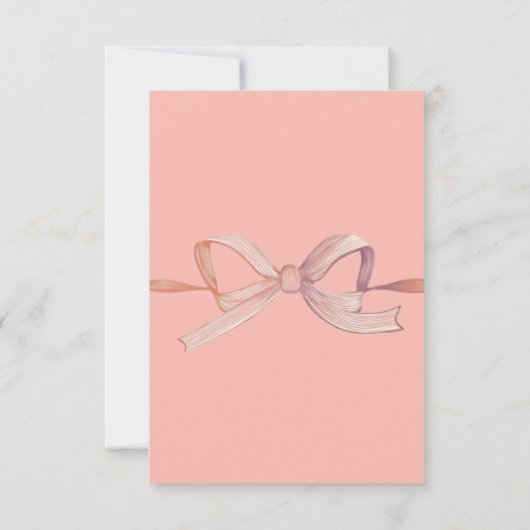 Coquette Vintage Cameo RSVP (Dos)