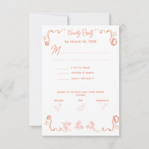 Coquette Vintage Cameo RSVP