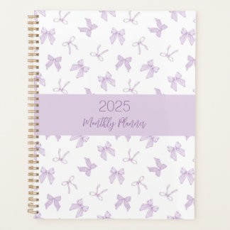 Coquette violette Bows Planner