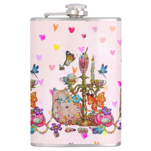 Coquette waterfles heupfles (Voorkant)