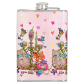 Coquette waterfles heupfles (Achterkant)