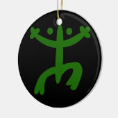 Coqui Keramisch Ornament (Links)