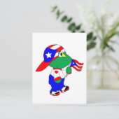 Coqui Puerto Rico Pride Briefkaart (Staand voorkant)