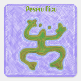 Coqui-Stickers Vierkante Sticker