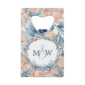 Coquillage de plage Mariage nautique et Roses (Devant)