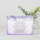 Coquillage sable plage mariage invitations coquill (Debout devant)