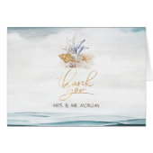 Coquillages à l'aquarelle,Mer (Devant Horizontal)