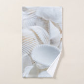 Coquillages Blancs Propres Beauté Dans La Nature (Serviette à main)
