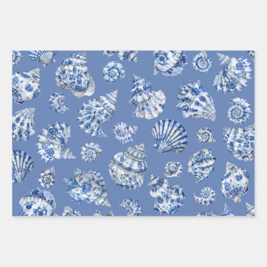 Coquillages bleus enveloppant des feuilles de papi (Devant 3)