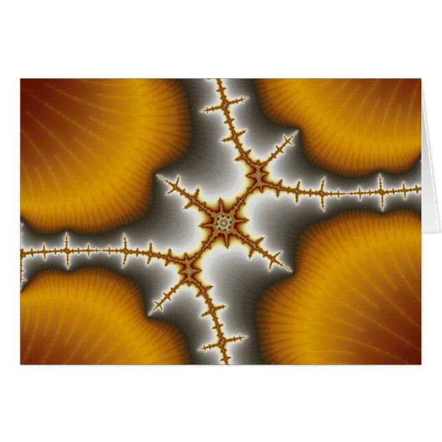 Coquillages - Carte Fractale (Devant horizontal)