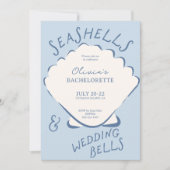 Coquillages & Cloches de Mariage Programme de l'En (Devant)