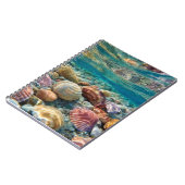 Coquillages colorés Carnet sous-marin (Côté gauche)