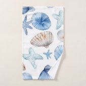 Coquillages Côtiers (Serviette à main)