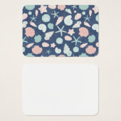 Coquillages Côtiers Plage & Océan Design (Devant & derrière)