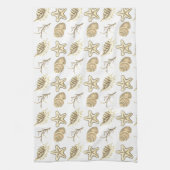 Coquillages Cuisine Serviette (Vertical)