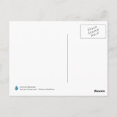 Coquillages Dans Carte postale Sable (Dos)