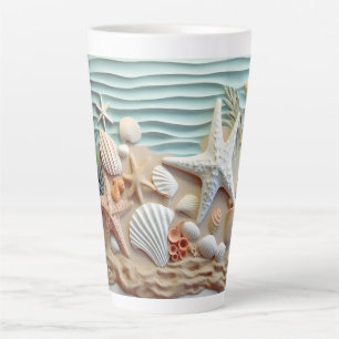 Coquillages de plage 3D Mugs et tasses