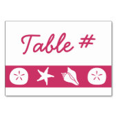 Coquillages d'été sur carte de table noire (Dos)