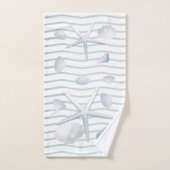 Coquillages et perles (Serviette à main)