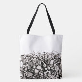 coquillages et sac fourre-tout de galets (Dos)