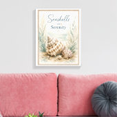 Coquillages et sérénité - Art mural côtier (Insitu(Salon))