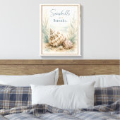 Coquillages et sérénité - Art mural côtier (Insitu(Chambre))