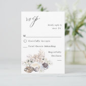 Coquillages & Fleurs blanches avec RSVP de repas 2 (Debout devant)