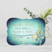 Coquillages,Fleurs  Save The Date (Debout devant)