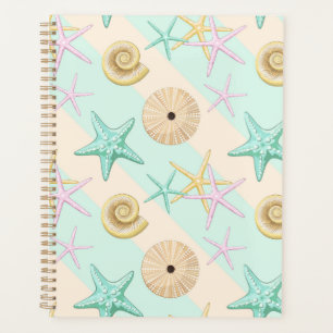 Coquillages Retro Pastel Sea Life