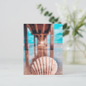 coquille de carte postale (Debout devant)