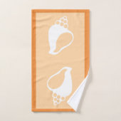 Coquille de pêche (Serviette à main)