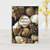 Coquille D'Une Grande Carte De Fête des pères Papa (Fleur jaune)