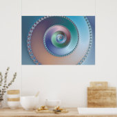 Coquille maritime - Poster fracturé (Cuisine)