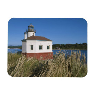 Coquille rivier vuurtoren, Oregon, VS Magneet