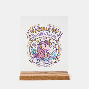 Coquilles de licorne et cornes scintillantes POD P