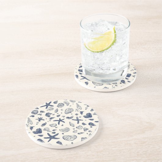 Coquilles de mer et Dessous de verre de grès de sé (Côté)