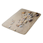 Coquilles de mer et tapis de bain de sable (Angle)