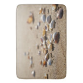 Coquilles de mer et tapis de bain de sable (devant Vertical)