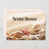 Coquilles et invitation de Fête de la mariée (Devant / Derrière)