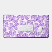 COQUILLES TROPICALES VIOLETTES & BLANCHES (Clavier et souris)